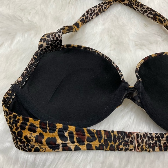 Bombshell Victoria's Secret Brown and Black Leopard Bikini Set - Picture 6 of 12
